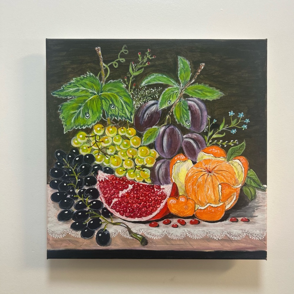 Acrylic painting on canvas